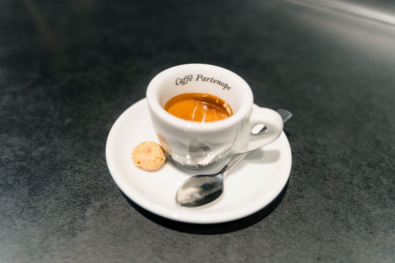 Italian espresso at Mercato Amami Italia in Weiden